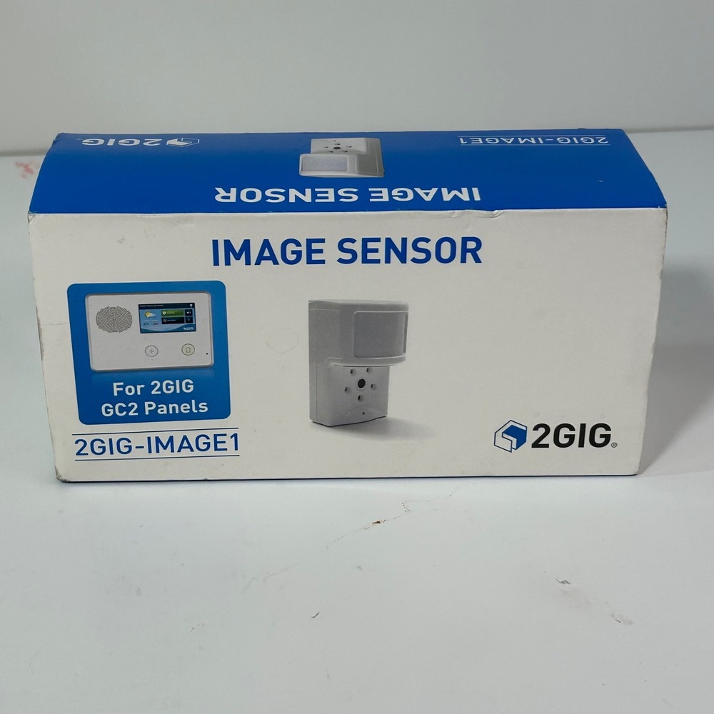 2GIG IMAGE1 PIR Motion Image Sensor for GC2‎ Panels Alarm.com Wireless White